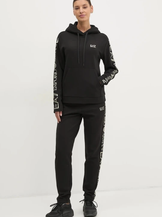 Zdjęcie produktu EA7 Emporio Armani komplet dresowy damski czarny