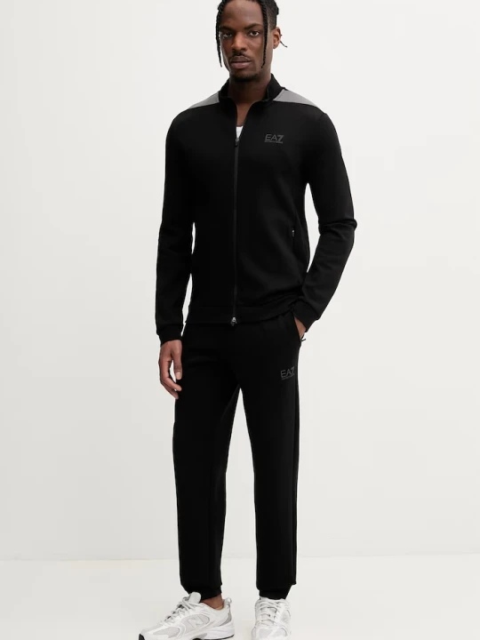 Zdjęcie produktu EA7 Emporio Armani dres męski czarny