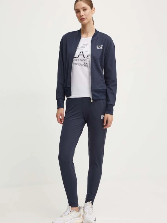 Zdjęcie produktu EA7 Emporio Armani dres sportowy granatowy