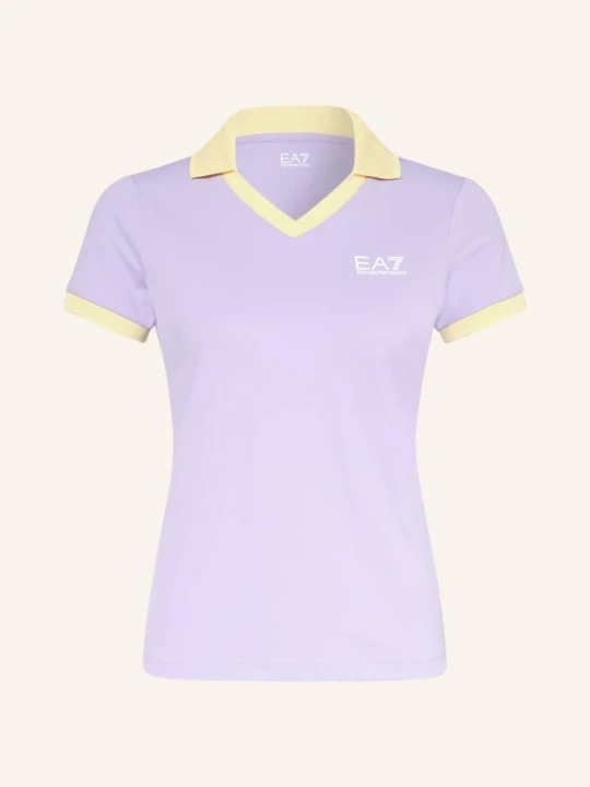 Zdjęcie produktu ea7 Emporio Armani Funkcjonalna Koszulka Polo Tennis Pro lila purpurowy