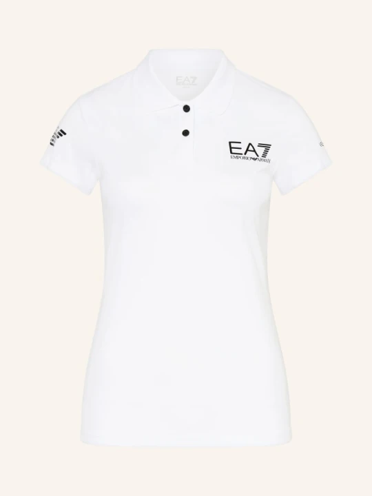 Zdjęcie produktu ea7 Emporio Armani Funkcjonalna Koszulka Polo weiss BIAŁY