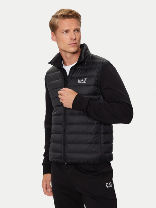 Zdjęcie produktu EA7 Emporio Armani Kamizelka 8NPQ06 PNGPZ 1200 Czarny Regular Fit