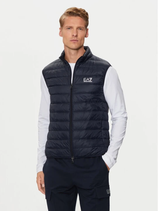 Zdjęcie produktu EA7 Emporio Armani Kamizelka 8NPQ06 PNGPZ 1562 Granatowy Regular Fit