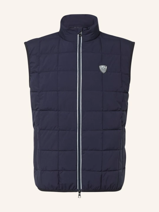 Zdjęcie produktu ea7 Emporio Armani Kamizelka Pikowana blau GRANATOWY