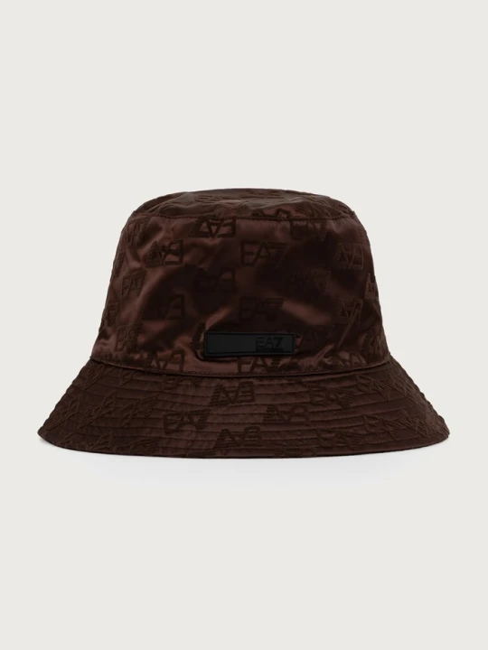 Zdjęcie produktu EA7 Emporio Armani kapelusz bucket damski brązowy
