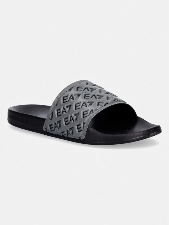 Zdjęcie produktu EA7 Emporio Armani klapki damskie szary
