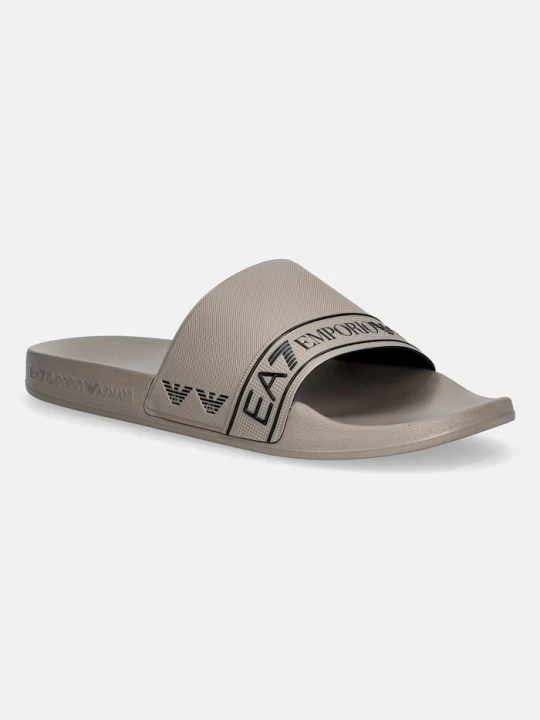 Zdjęcie produktu EA7 Emporio Armani klapki damskie beżowy