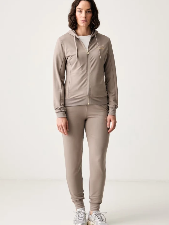 Zdjęcie produktu EA7 Emporio Armani komplet dresowy damski brązowy