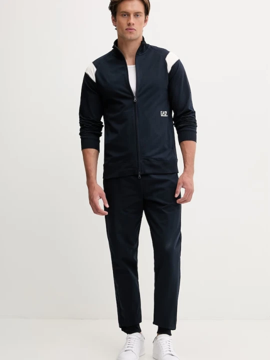 Zdjęcie produktu EA7 Emporio Armani komplet dresowy męski granatowy