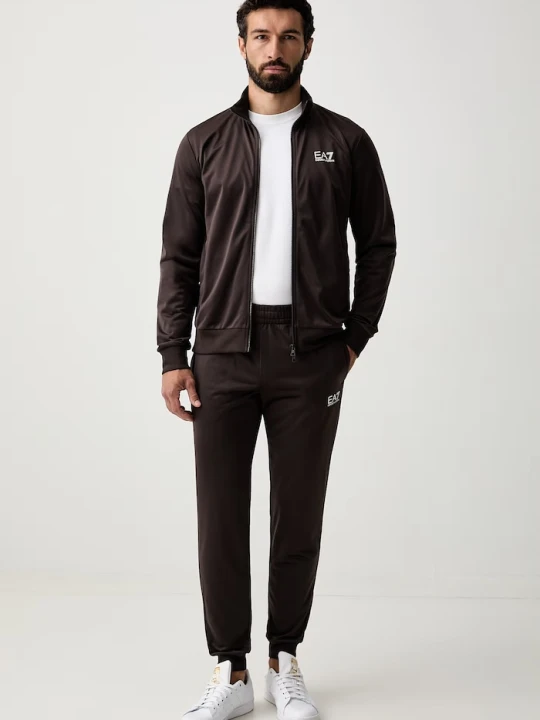 Zdjęcie produktu EA7 Emporio Armani komplet dresowy męski brązowy