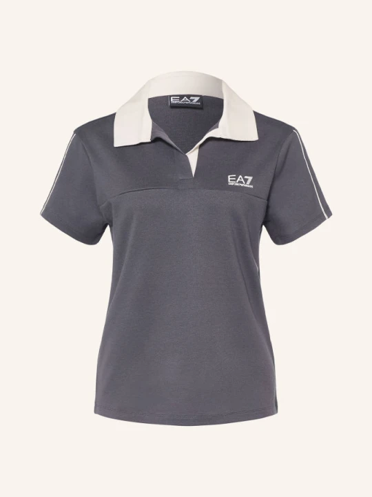Zdjęcie produktu ea7 Emporio Armani Koszulka Polo Z Jerseyu Train Sporting Club grau