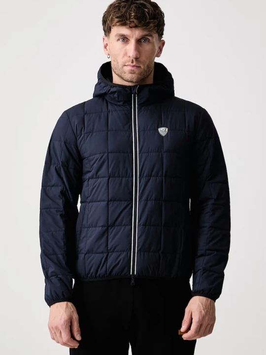 Zdjęcie produktu EA7 Emporio Armani kurtka pikowana męska granatowy