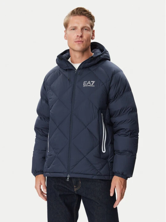 Zdjęcie produktu EA7 Emporio Armani Kurtka puchowa 7M002396 AF15923 UB102 Granatowy Regular Fit