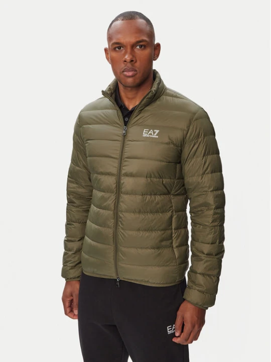 Zdjęcie produktu EA7 Emporio Armani Kurtka puchowa 8NPB23 PNGPZ U7014 Zielony ciemny Regular Fit