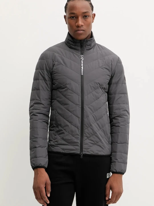 Zdjęcie produktu EA7 Emporio Armani kurtka puchowa szary