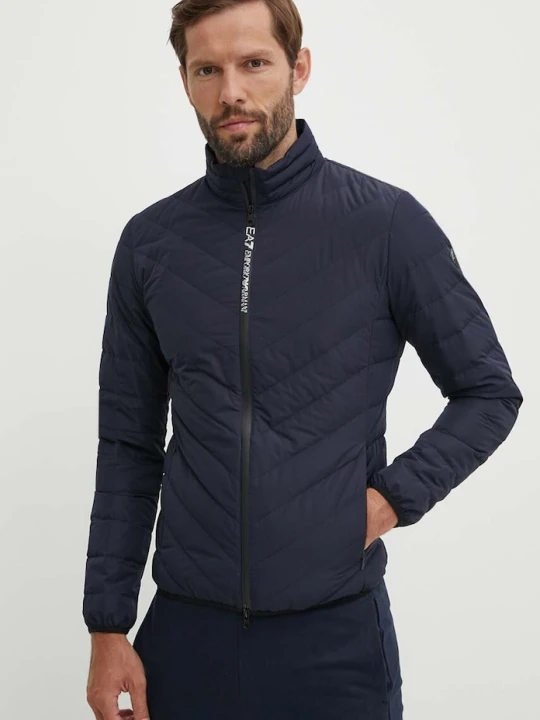 Zdjęcie produktu EA7 Emporio Armani kurtka puchowa granatowy