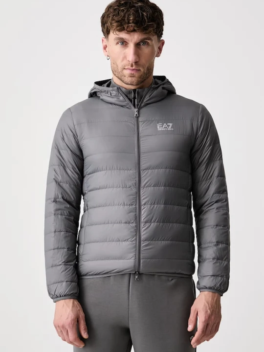 Zdjęcie produktu EA7 Emporio Armani kurtka puchowa męska szary