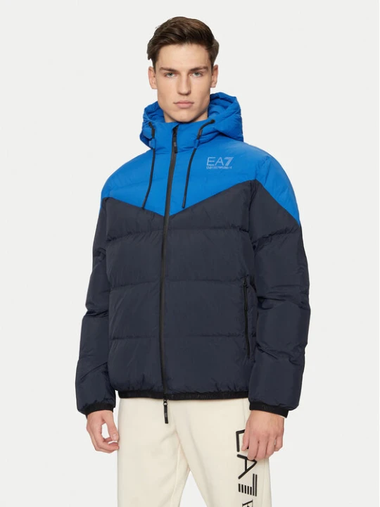 Zdjęcie produktu EA7 Emporio Armani Kurtka zimowa 6DPB30 PNDOZ 1562 Granatowy Regular Fit