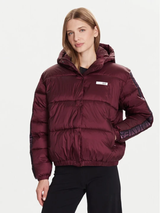 Zdjęcie produktu EA7 Emporio Armani Kurtka zimowa 7W000681 AF16413 M5064 Bordowy Relaxed Fit