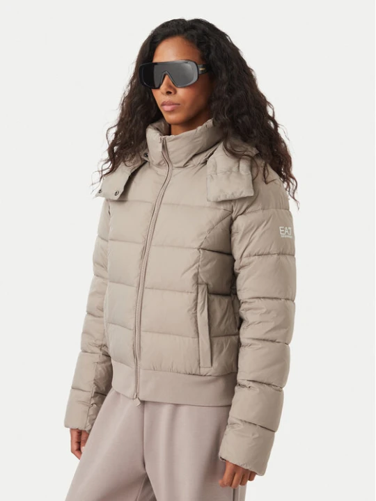 Zdjęcie produktu EA7 Emporio Armani Kurtka zimowa 7W001496 AF26297 U6100 Beżowy ciemny Regular Fit