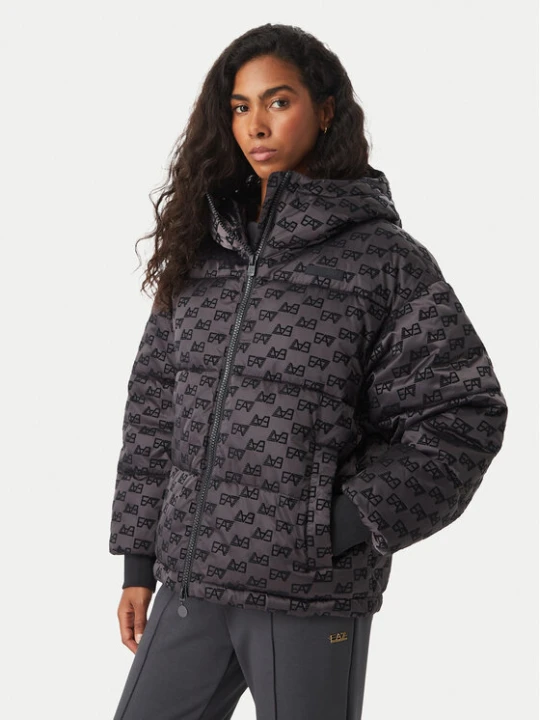 Zdjęcie produktu EA7 Emporio Armani Kurtka zimowa 7W001504 AF27530 F8033 Szary ciemny Relaxed Fit