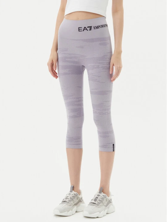 Zdjęcie produktu EA7 Emporio Armani Legginsy 7W000518 AF13714 UA092 Fioletowy Slim Fit