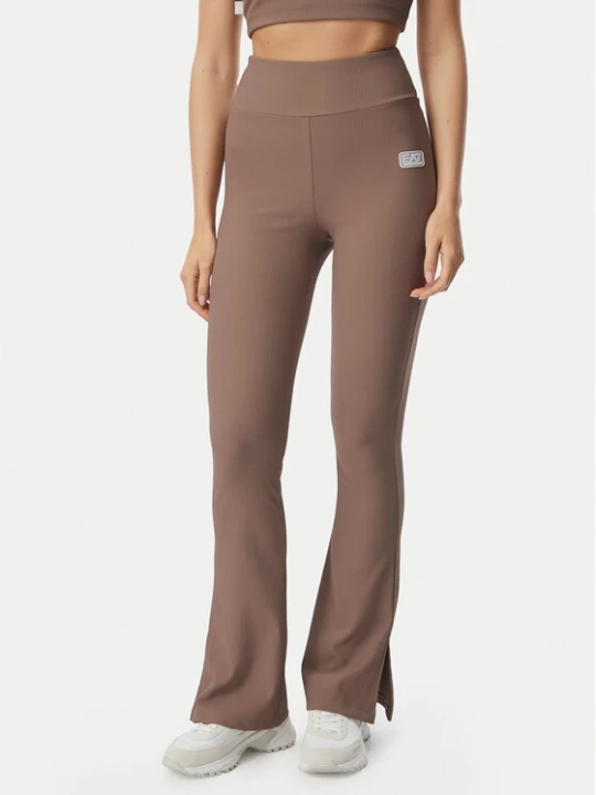 Zdjęcie produktu EA7 Emporio Armani Legginsy 7W001338 AF15721 U6041 Brązowy Slim Fit