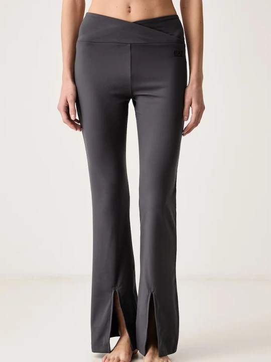 Zdjęcie produktu EA7 Emporio Armani legginsy do jogi damskie szary