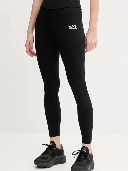 Zdjęcie produktu EA7 Emporio Armani legginsy sportowe damskie czarny