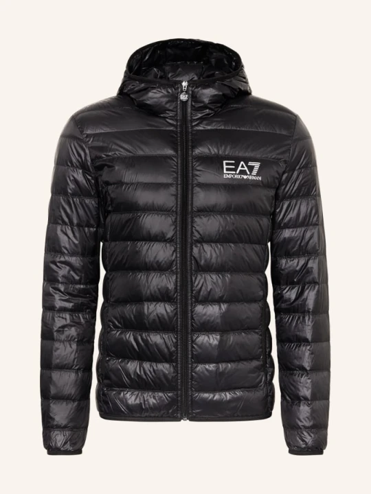 Zdjęcie produktu ea7 Emporio Armani Lekka Kurtka Puchowa schwarz CZARNY
