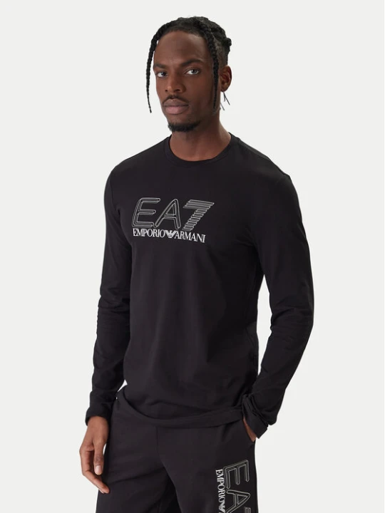 Zdjęcie produktu EA7 Emporio Armani Longsleeve 7M001310 AF10373 UC001 Czarny Regular Fit
