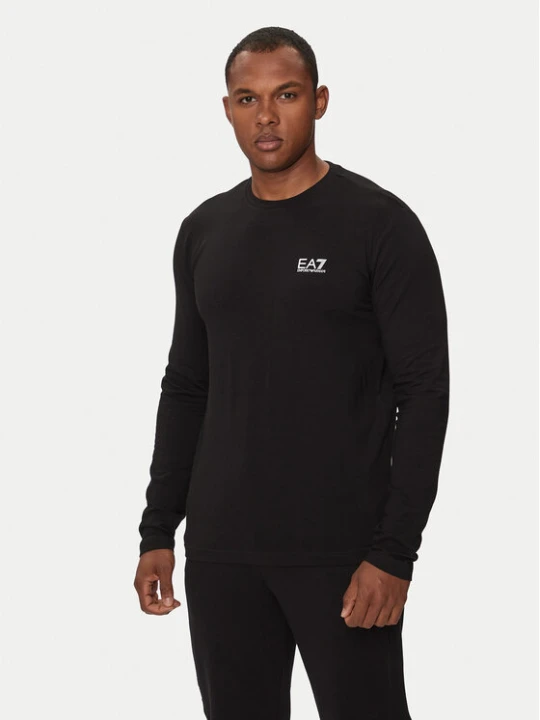 Zdjęcie produktu EA7 Emporio Armani Longsleeve 8NPT28 PJVQZ 1200 Czarny Regular Fit