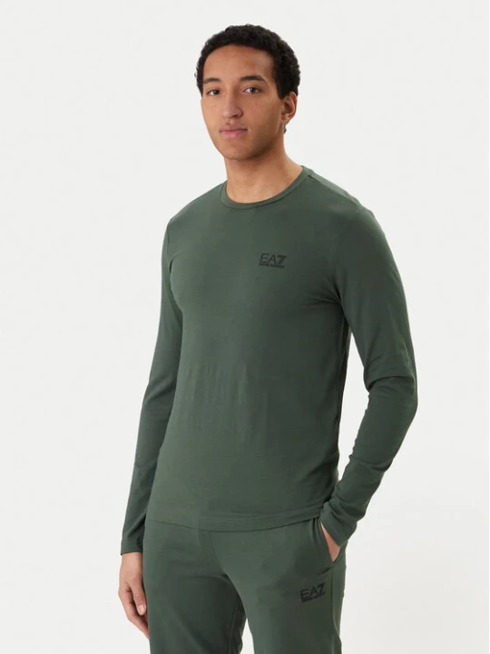 Zdjęcie produktu EA7 Emporio Armani Longsleeve 8NPT28 PJVQZ U7260 Zielony Slim Fit