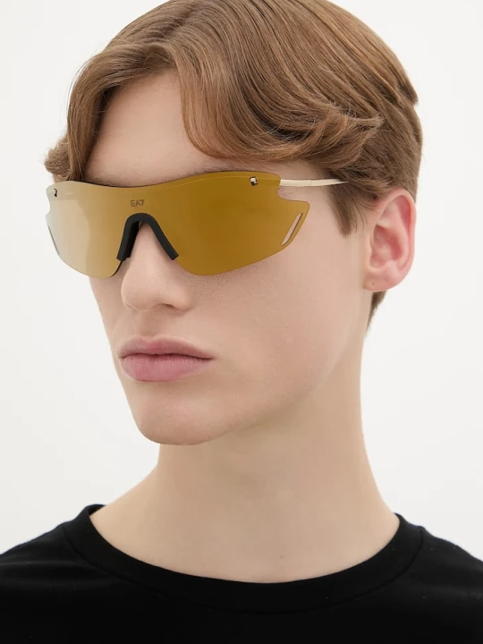 Zdjęcie produktu EA7 Emporio Armani okulary przeciwsłoneczne męskie czarny