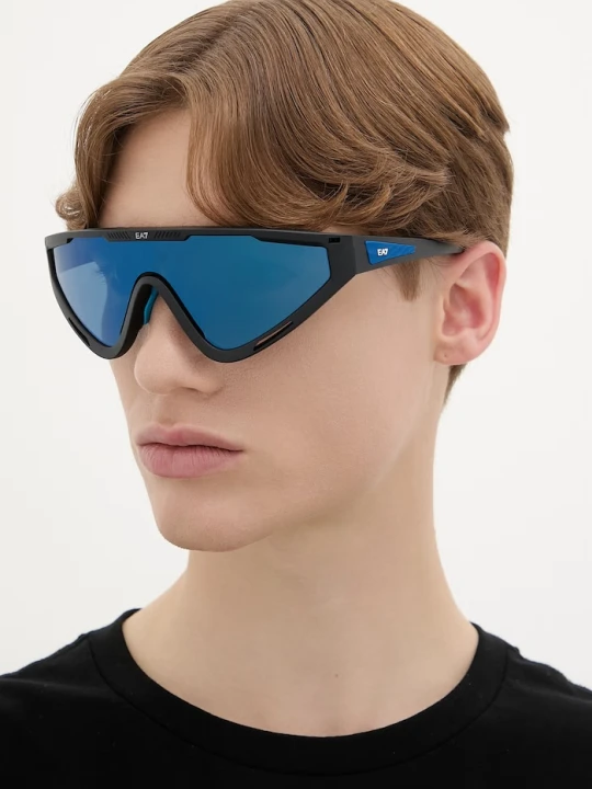 Zdjęcie produktu EA7 Emporio Armani okulary przeciwsłoneczne męskie czarny
