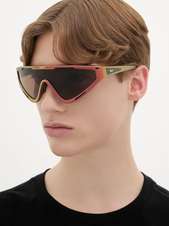 Zdjęcie produktu EA7 Emporio Armani okulary przeciwsłoneczne męskie pomarańczowy