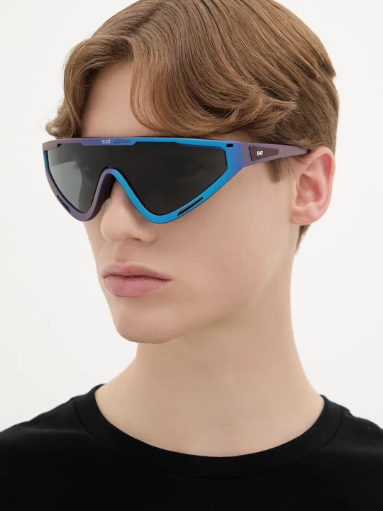 Zdjęcie produktu EA7 Emporio Armani okulary przeciwsłoneczne męskie niebieski