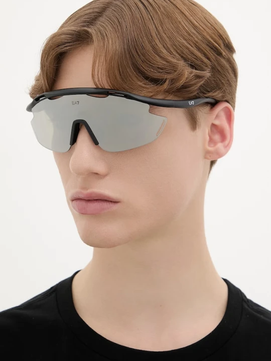 Zdjęcie produktu EA7 Emporio Armani okulary przeciwsłoneczne męskie czarny