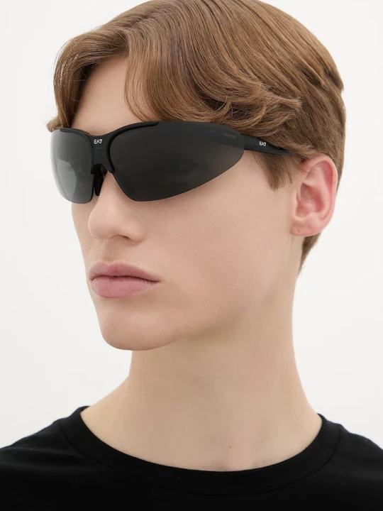 Zdjęcie produktu EA7 Emporio Armani okulary przeciwsłoneczne męskie czarny