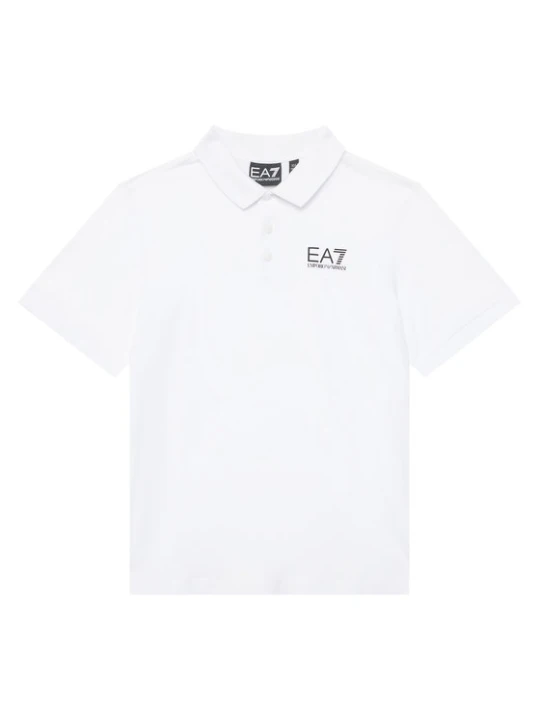 Zdjęcie produktu EA7 Emporio Armani Polo 7B000022 AF10378 U0002 Biały Regular Fit