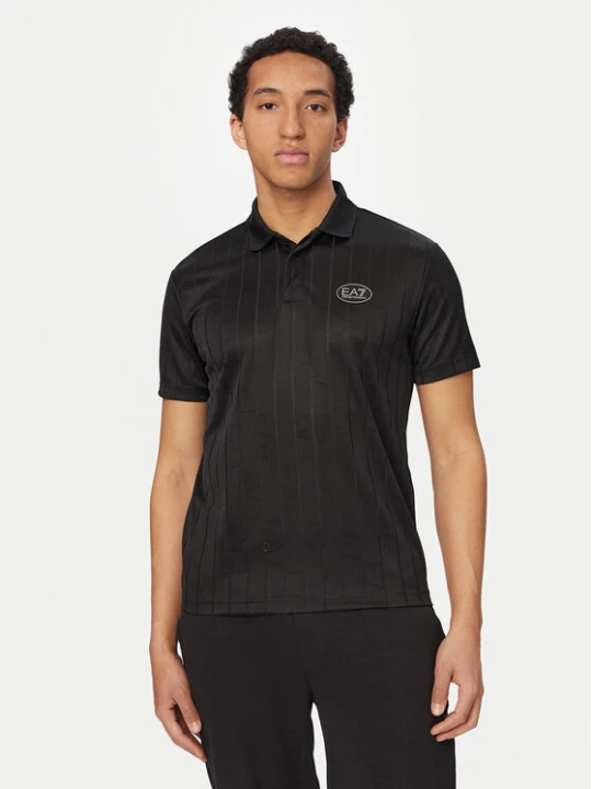 Zdjęcie produktu EA7 Emporio Armani Polo 7M001287 AF22277 Czarny Regular Fit