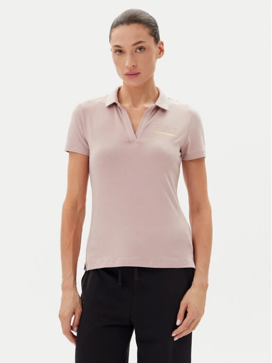Zdjęcie produktu EA7 Emporio Armani Polo 7W000266 AF12500 U4079 Różowy Regular Fit