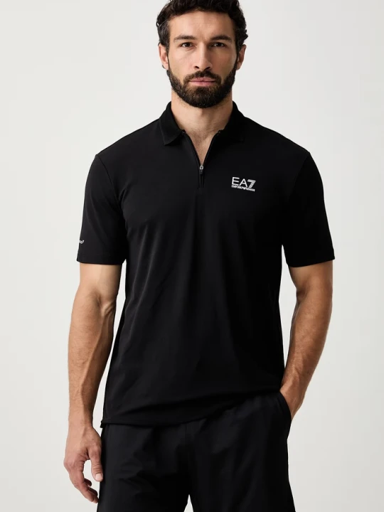 Zdjęcie produktu EA7 Emporio Armani polo męskie czarny