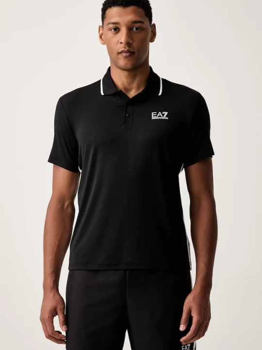 Zdjęcie produktu EA7 Emporio Armani polo sportowe męskie czarny