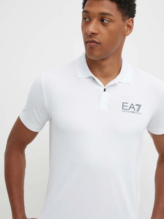Zdjęcie produktu EA7 Emporio Armani polo treningowe biały