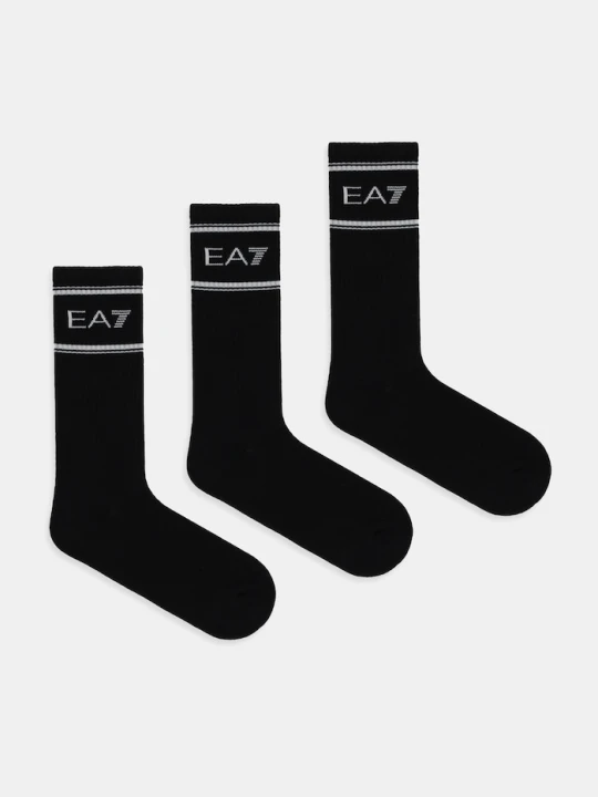Zdjęcie produktu EA7 Emporio Armani skarpetki 3-pack czarny