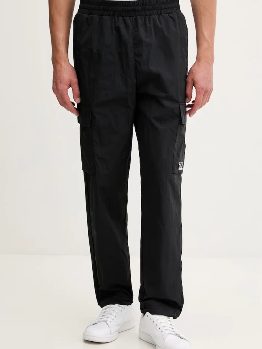 Zdjęcie produktu EA7 Emporio Armani spodnie cargo męskie czarny