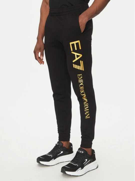 Zdjęcie produktu EA7 Emporio Armani Spodnie dresowe 7M000571 AF13512 MC004 Czarny Regular Fit