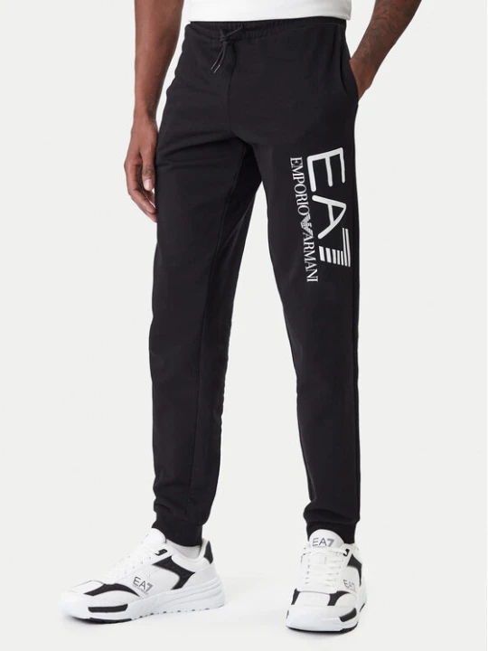 Zdjęcie produktu EA7 Emporio Armani Spodnie dresowe 7M001415 AF22266 UC001 Czarny Regular Fit