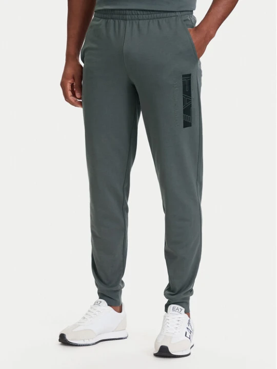 Zdjęcie produktu EA7 Emporio Armani Spodnie dresowe 7M002422 AF13512 M8011 Szary Slim Fit
